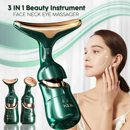 3 In 1 Facial Slimmer Neck ,Eye Massage & Face Lifting Device