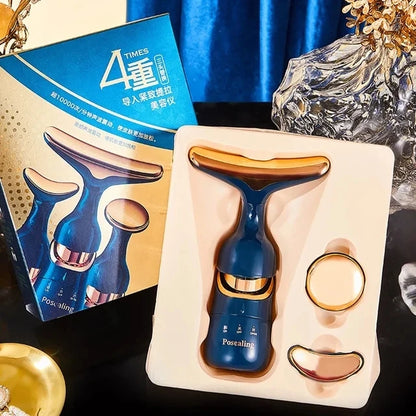 3 In 1 Facial Slimmer Neck ,Eye Massage & Face Lifting Device