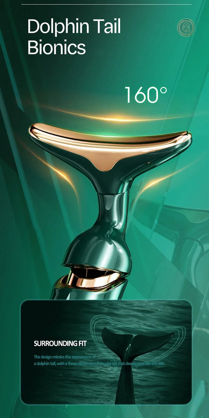 3 In 1 Facial Slimmer Neck ,Eye Massage & Face Lifting Device