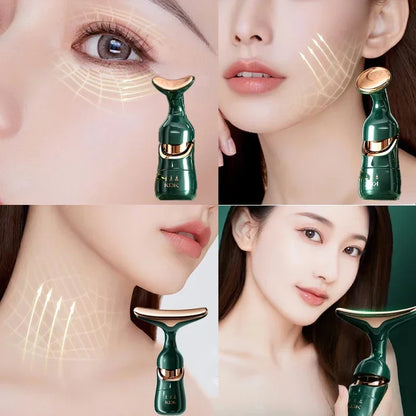 3 In 1 Facial Slimmer Neck ,Eye Massage & Face Lifting Device