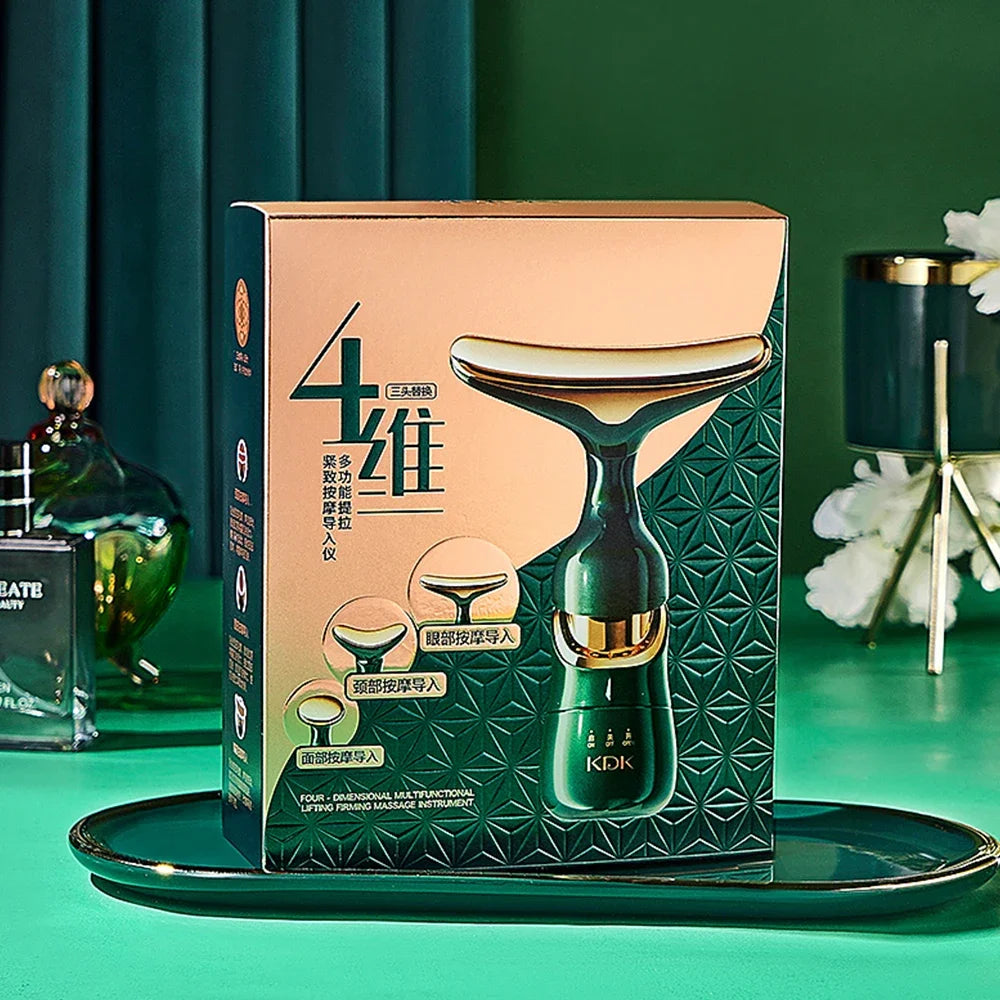 3 In 1 Facial Slimmer Neck ,Eye Massage & Face Lifting Device